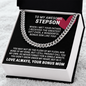 Stepson Gift From Bonus Mom- Cuban Chain Link Necklace