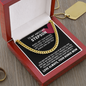 Stepson Gift From Bonus Mom- Cuban Chain Link Necklace
