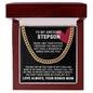 Stepson Gift From Bonus Mom- Cuban Chain Link Necklace