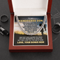 Handpicked Bonus Son Necklace From Bonus Mom