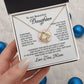 Mom Necklace For Daughter - Love and Light