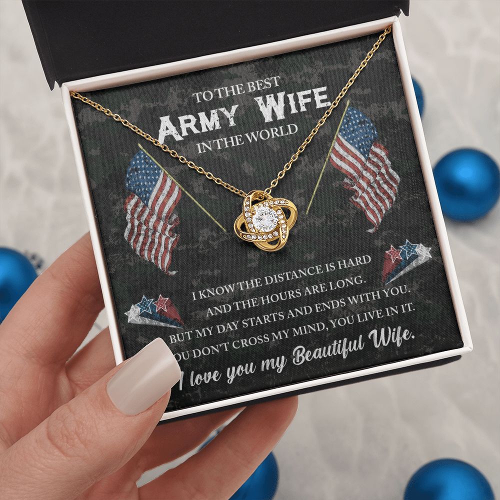 Give For Army Wife - My Day Starts And Ends With You