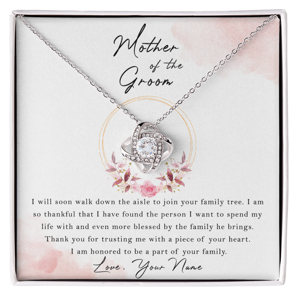 Personalized Gift For Mother Of The Groom - Down The Isle