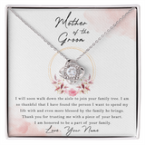 Personalized Gift For Mother Of The Groom - Down The Isle
