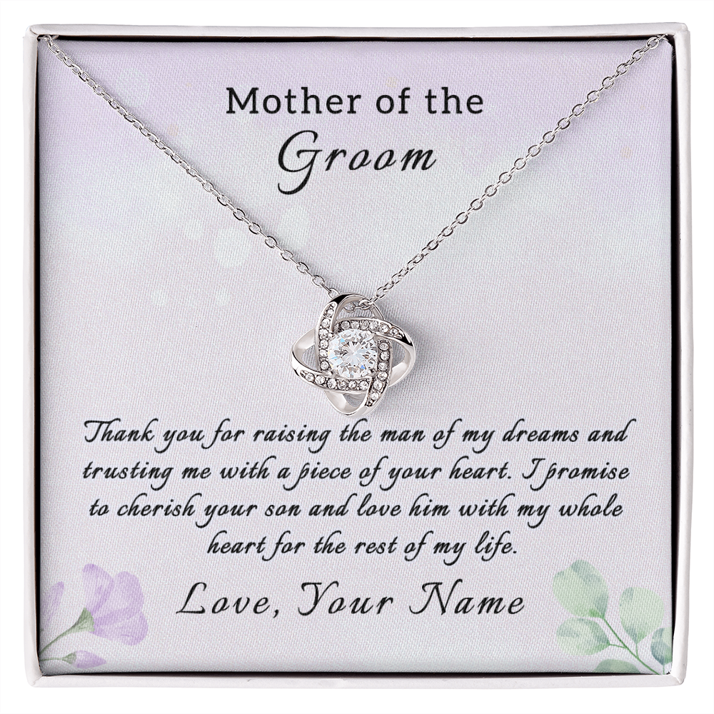 Personalized Gift For Mother Of The Groom - Man Of My Dreams