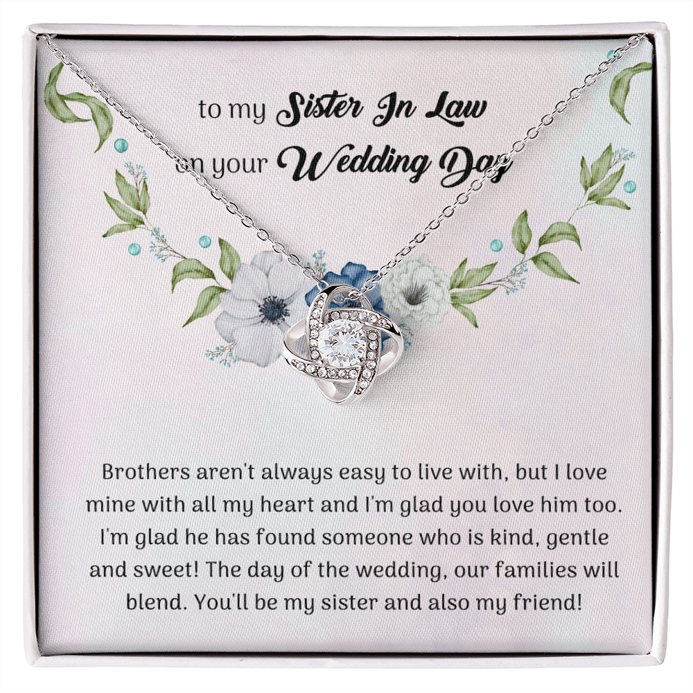 Gift For My Sister In Law On Wedding Day - Necklace
