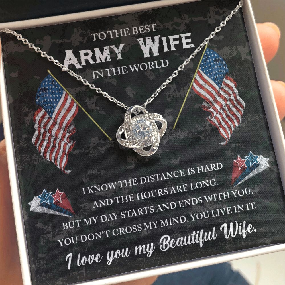 Give For Army Wife - My Day Starts And Ends With You