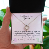 Personalized Gift For Mother Of The Groom - Man Of My Dreams