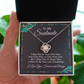To My Soulmate Love Knot Necklace- Always and Forever