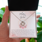 Gift For Mother Of The Groom - Down The Isle Necklace Gift