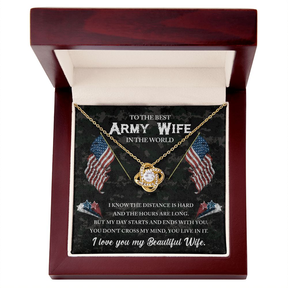 Give For Army Wife - My Day Starts And Ends With You