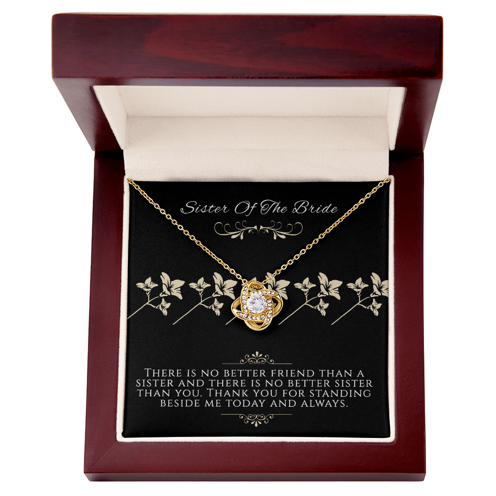 Sister Of The Bride Necklace Gift