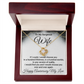 Wife Anniversary Gift From Husband- Love Knot Necklace