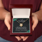 To My Soulmate Love Knot Necklace- Always and Forever