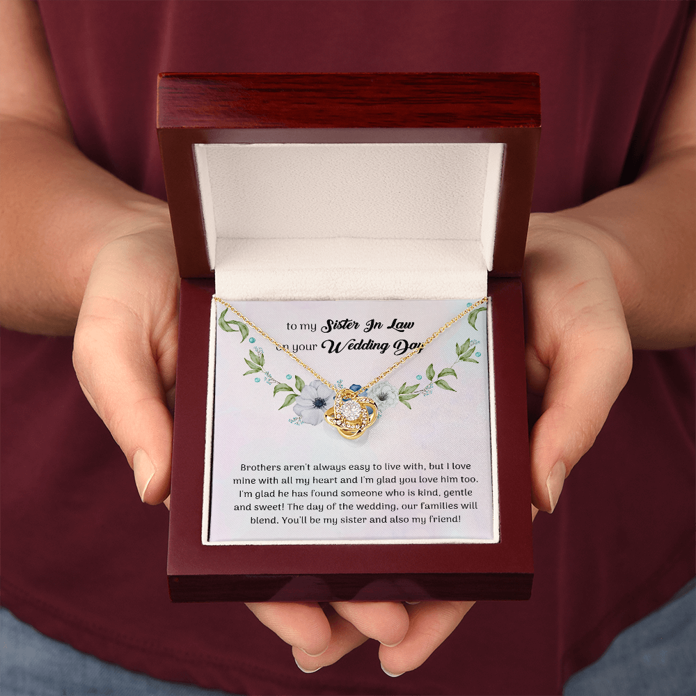 Gift For My Sister In Law On Wedding Day - Necklace
