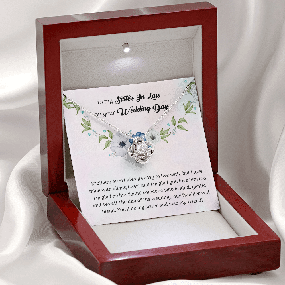 Gift For My Sister In Law On Wedding Day - Necklace