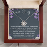 Mother of the Groom Necklace Gift from Bride