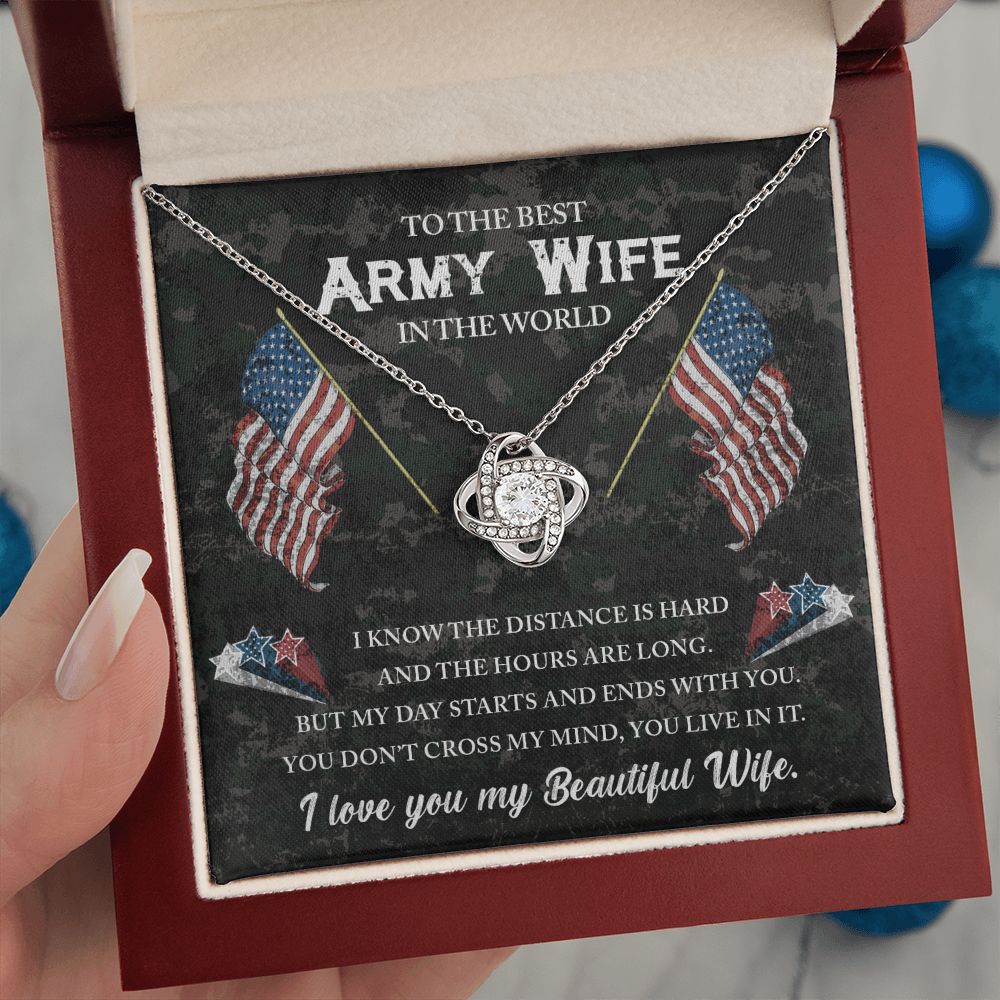 Give For Army Wife - My Day Starts And Ends With You