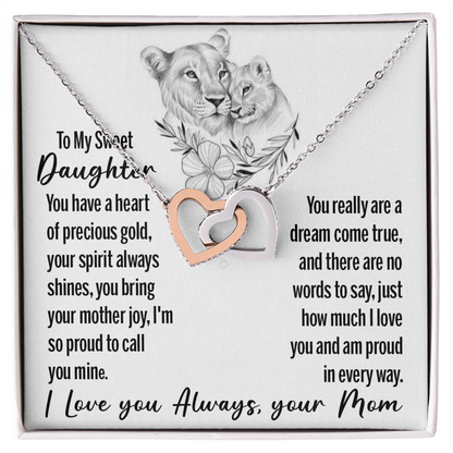 Daughter Necklace Gift From Mom - You Bring Your Mother Joy
