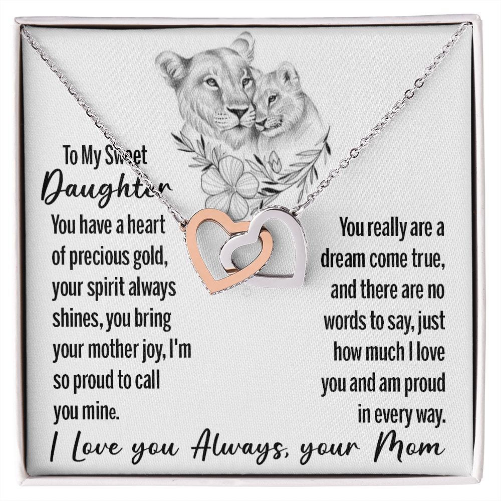 Daughter Necklace Gift From Mom - You Bring Your Mother Joy