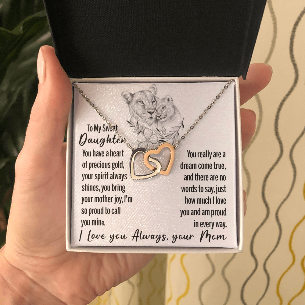 Daughter Necklace Gift From Mom - You Bring Your Mother Joy