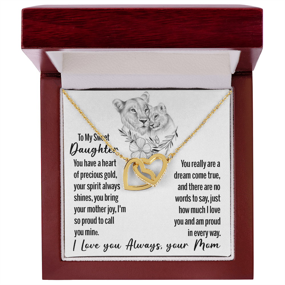 Daughter Necklace Gift From Mom - You Bring Your Mother Joy
