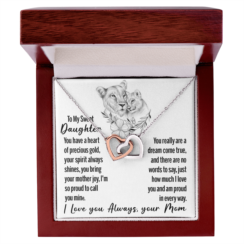 Daughter Necklace Gift From Mom - You Bring Your Mother Joy