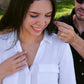 To My Beautiful Wife Silver Delicate Heart Necklace