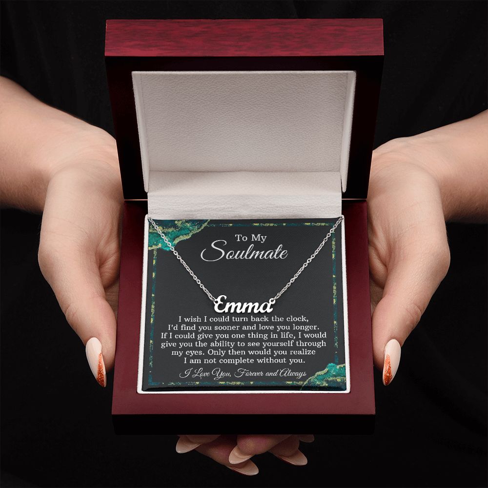Custom Gift For Soulmate- Name Necklace