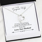 "TO MY WIFE" FOREVER LOVE NECKLACE - LAST BREATH