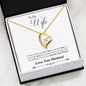 "TO MY WIFE" FOREVER LOVE NECKLACE - FOREVER AND ALWAYS