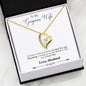 "TO MY WIFE" FOREVER LOVE NECKLACE - LAST BREATH