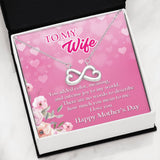 TO MY WIFE~JOY OF MY LIFE ~ EVERLASTING LOVE NECKLACE