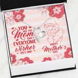 ONE AND ONLY - MOM HEART NECKLACE