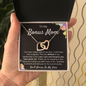 To My Bonus Mom Necklace Gift