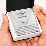Granddaughter Graduation Necklace Gift