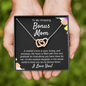 Bonus Mom Necklace Gift , Gifts For Step Mom