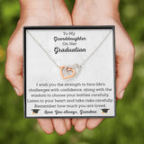 Granddaughter Graduation Necklace Gift