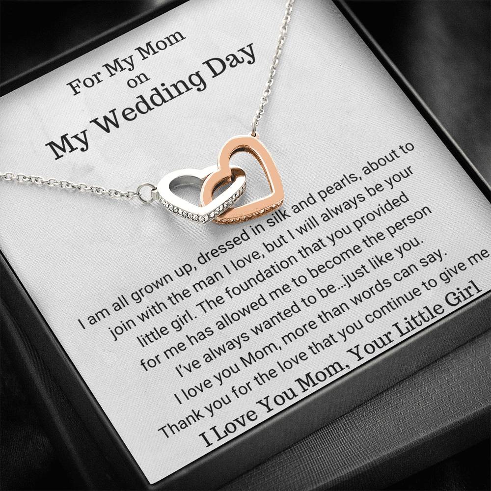 For My Mom Wedding Necklace Gift - All Grown Up