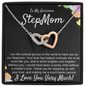 Step Mom Gift, Bonus Mom Necklace, Step Parent Gift