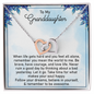 Granddaughter Necklace- Be Awesome