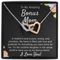 Bonus Mom Necklace Gift , Gifts For Step Mom
