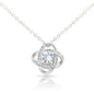 To My Bonus Mom Love Knot Necklace Gift From Step Daughter
