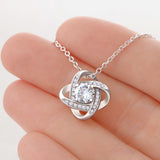 To My Mom Cubic Zirconia Necklace