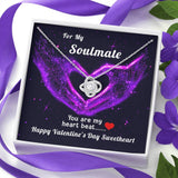 Valentine's Day Necklace For My Soulmate -Sweetheart You Are My Heartbeat