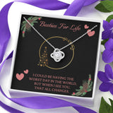 Best Friend Gift - Love Knot Necklace - Bestie's For Life