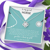 Gift For Nurse Wife- Love Knot Necklace - My Special Nurse