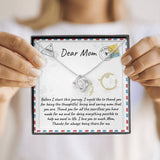 Gift For Mom-Love Knot Necklace-Before I Start This Journey...