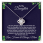 Daughter Necklace, I Will Always Love You