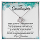 To My Granddaughter Necklace- Straighten Your Crown